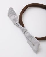 Little Knot Headband || Dusty Blue by Rylee + Cru