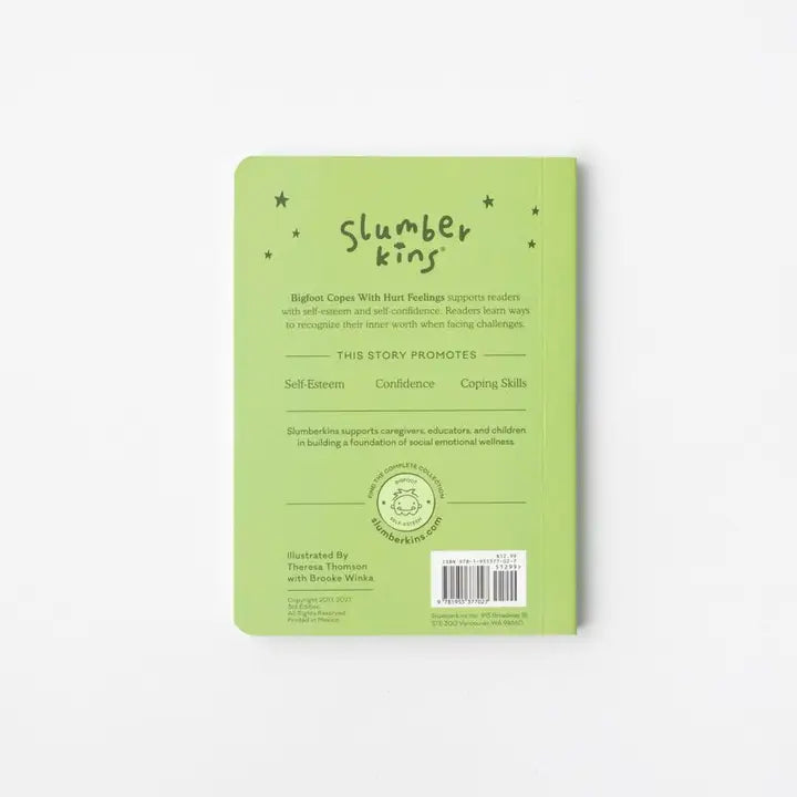 Bigfoot Copes with Hurt Feelings by Slumberkins