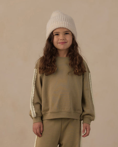 Oversized Sweatshirt || Olive by Rylee + Cru