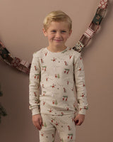 Organic Long Sleeve Pajama Set || Gnome Village by Rylee + Cru