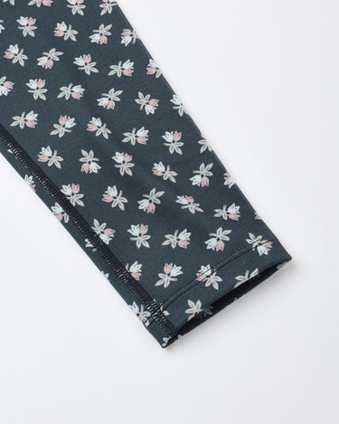Basic Legging || Blue Blooms by Rylee + Cru