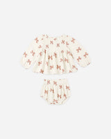 Sophia Top + Bloomer Set || Peppermint Bows by Rylee + Cru