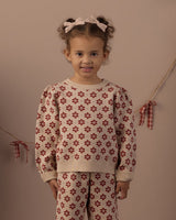 Jacquard Knit Set || Poinsettia by Rylee + Cru