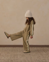 Wide Leg Sweatpant || Olive by Rylee + Cru