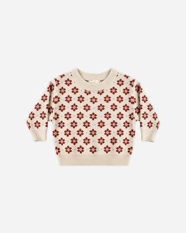 Shiloh Sweater || Poinsettia by Rylee + Cru