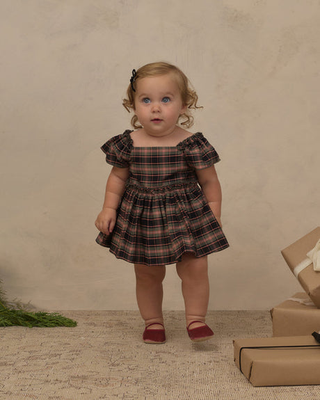 Margot Romper || Tartan by Noralee