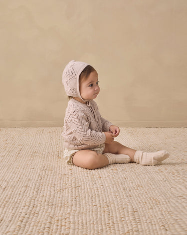 Knit Bonnet || Lilac Mist by Quincy Mae
