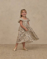 Hazel Dress || Green Magnolia by Noralee