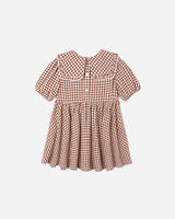 Camille Dress || Brick Check by Rylee + Cru