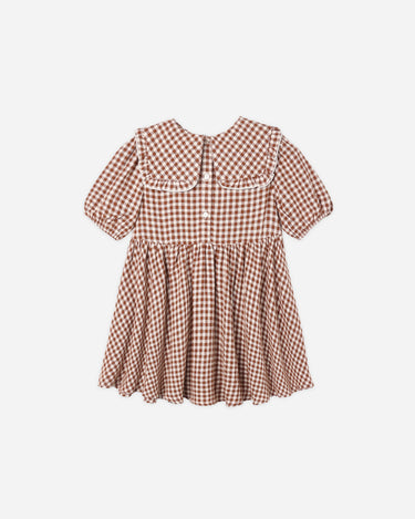 Camille Dress || Brick Check by Rylee + Cru