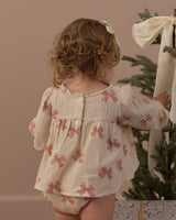 Sophia Top + Bloomer Set || Peppermint Bows by Rylee + Cru
