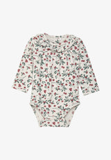 Long Sleeve Bodysuit in Rosewood by Fixoni