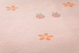 Lena Baby Blanket- Rose Ladybugs by Indigo 11