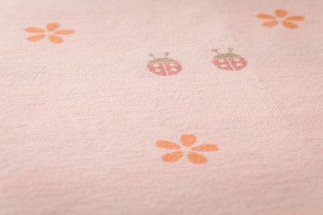 Lena Baby Blanket- Rose Ladybugs by Indigo 11