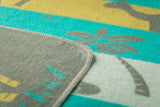 Juwel Baby Blanket- Green Dinos by Indigo 11