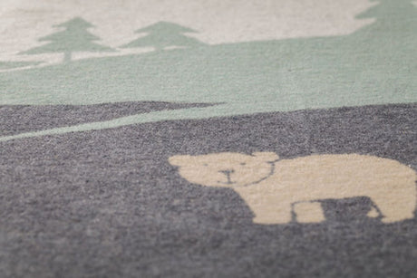 Juwel Baby Blanket- Camping Bears by Indigo 11