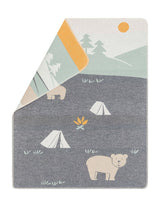 Juwel Baby Blanket- Camping Bears by Indigo 11