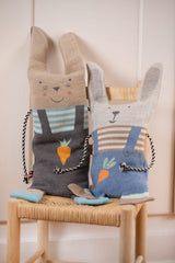 Juwel Set- Blanket in Puppet Bunny Rabbit by Indigo 11