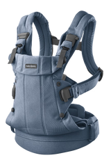 Baby Carrier Harmony- Blue, Woven Mélange by BabyBjorn