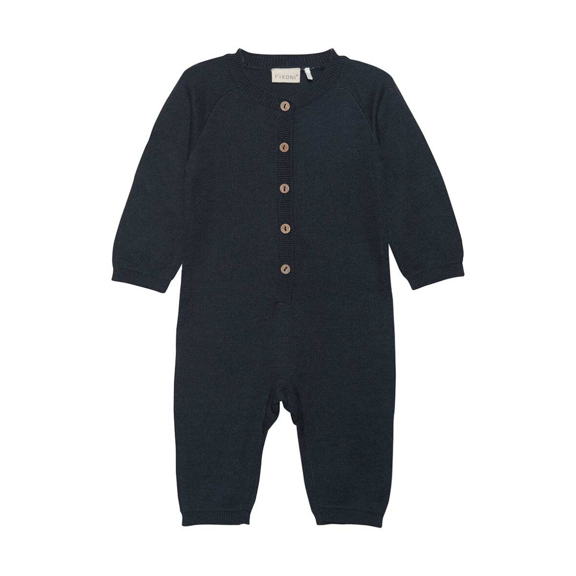 Knit Romper in India Ink by Fixoni