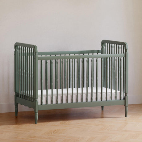 Namesake Liberty 3-in-1 Convertible Spindle Crib with Toddler Bed Conversion Kit