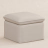 Babyletto Cali Storage Ottoman in Eco-Performance Fabric | Water Repellent & Stain Resistant