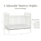 Namesake Abigail 3-in-1 Convertible Crib