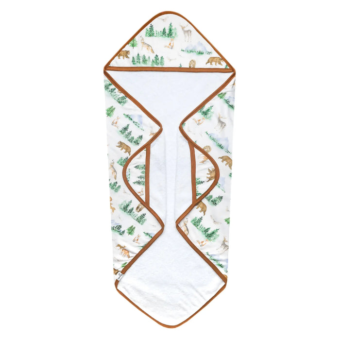 Premium Knit Hooded Towel- Grayson by Copper Pearl