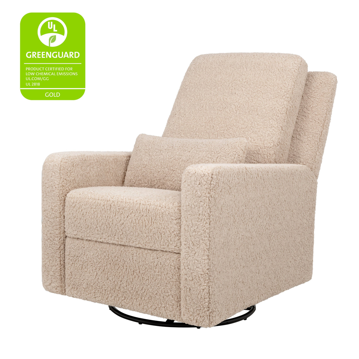 Babyletto Sigi Recliner and Swivel Glider in Shearling