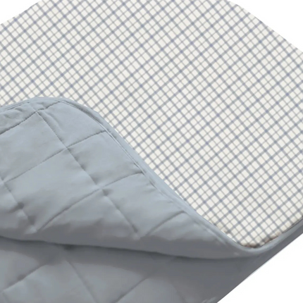 2.5 TOG Cloud Toddler Blanket- Checkmate by gunamuna