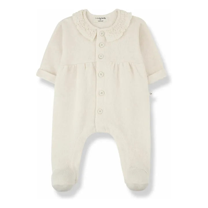 helen jumpsuit- ecru by 1+ in the family