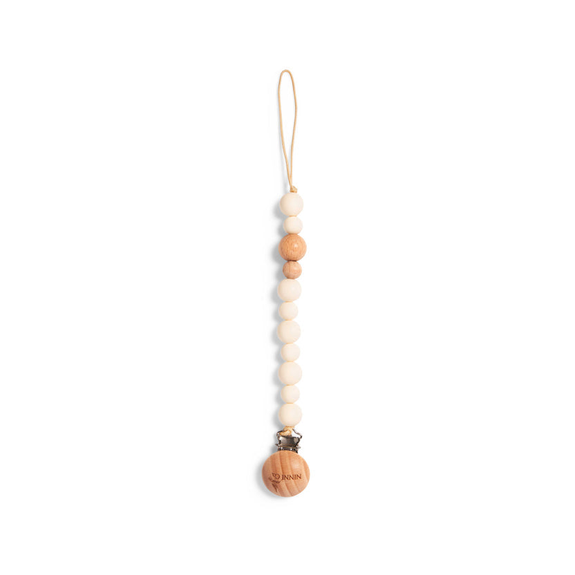 Ninni Co. Marshmallow Cream Pacifier Clip
