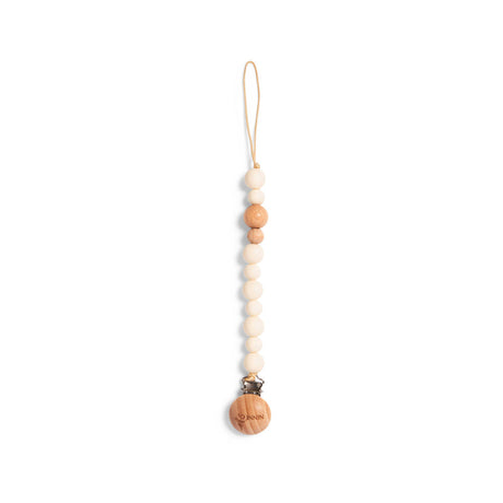 Ninni Co. Marshmallow Cream Pacifier Clip