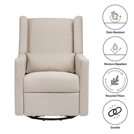 Babyletto Kiwi Electronic Recliner and Swivel Glider with USB port