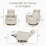 Morris & Co. x Namesake Willa Plus Power Glider Recliner w/ Power Headrest