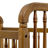 Namesake Liberty 3-in-1 Convertible Spindle Crib with Toddler Bed Conversion Kit