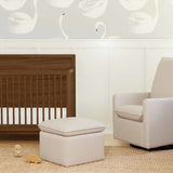 Babyletto Cali Storage Ottoman in Eco-Performance Fabric | Water Repellent & Stain Resistant