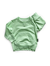 Neon Pocket Pullover - Lime by Little Bipsy