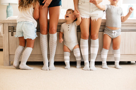 Snuggle Shield ® LUXE Protection Bamboo Knees to Toes Socks