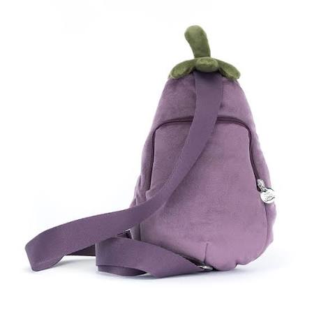 Amuseables Eggplant Bum Bag by Jellycat