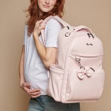 Boss Plus Diaper Bag Backpack- Ribbons & Roses by Itzy Ritzy