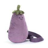 Amuseables Eggplant Bum Bag by Jellycat