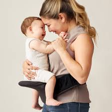 Itzy Hold & Fold™ Hip Seat Baby Carrier- Black by Itzy Ritzy