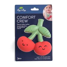 Comfort Crew™ Natural Teether- Cherry by Itzy Ritzy