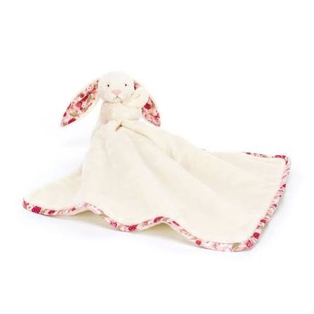 Blossom Cream Bunny 'Berry' Soother by Jellycat