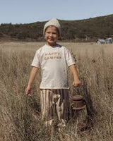 Raw Edge Tee || Happy Camper by Rylee + Cru