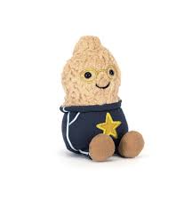 Amuseables Peanut Star Student Outfit by Jellycat