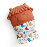 Itzy Mitt Teething Mitt- Wyatt the Highland Cow