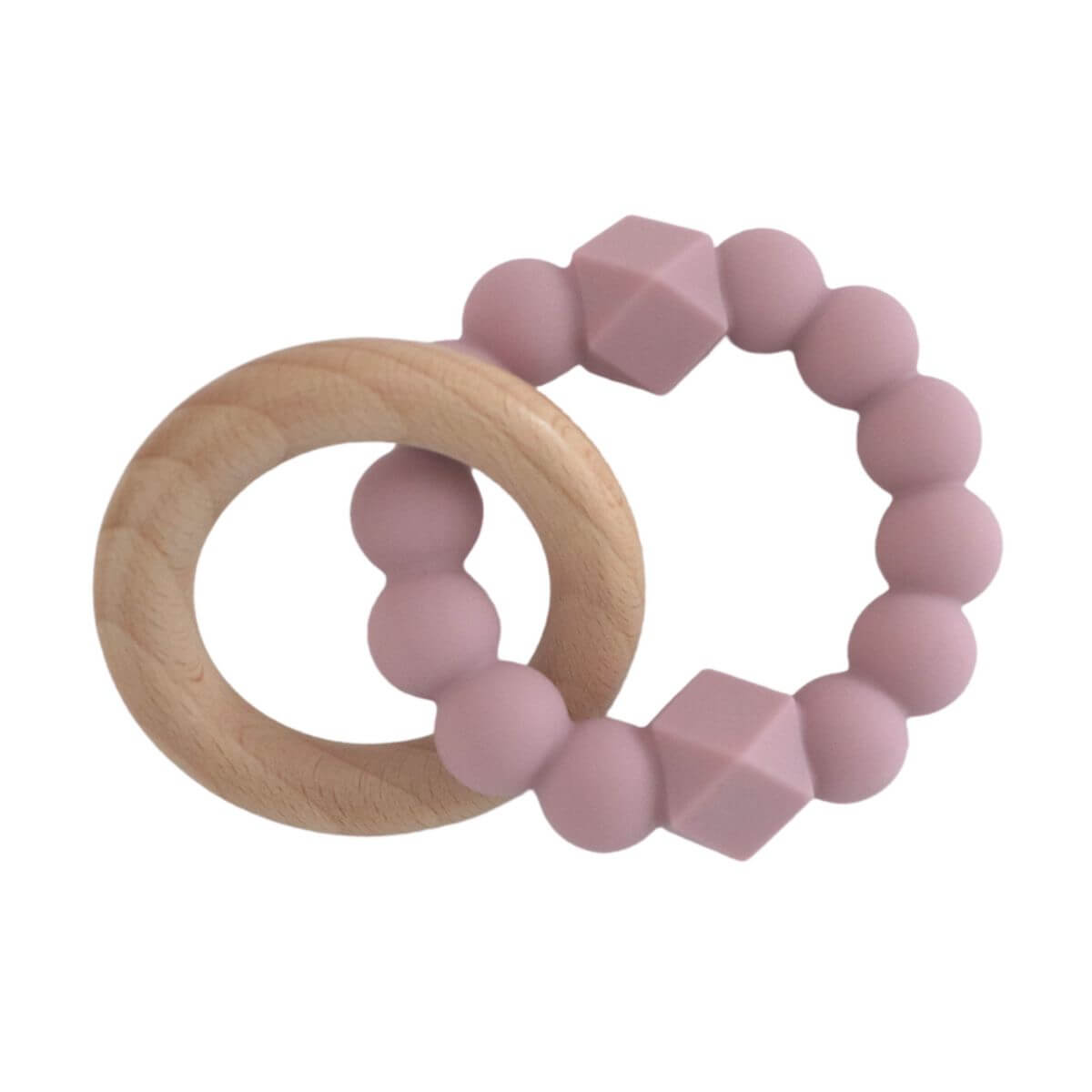 Jellystone Moon Teether- Mauve by Glo Pals