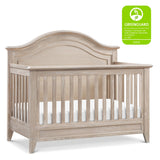 Monogram by Namesake Beckett Rustic 4-in-1 Convertible Curve Top Crib